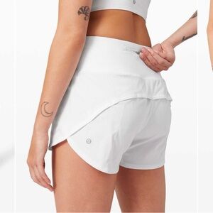 lululemon athletica White Women's Skort with Built-In Liner